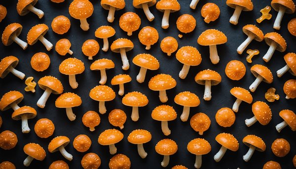 Champignons adaptogènes : les gummies qui révolutionnent votre bien-être